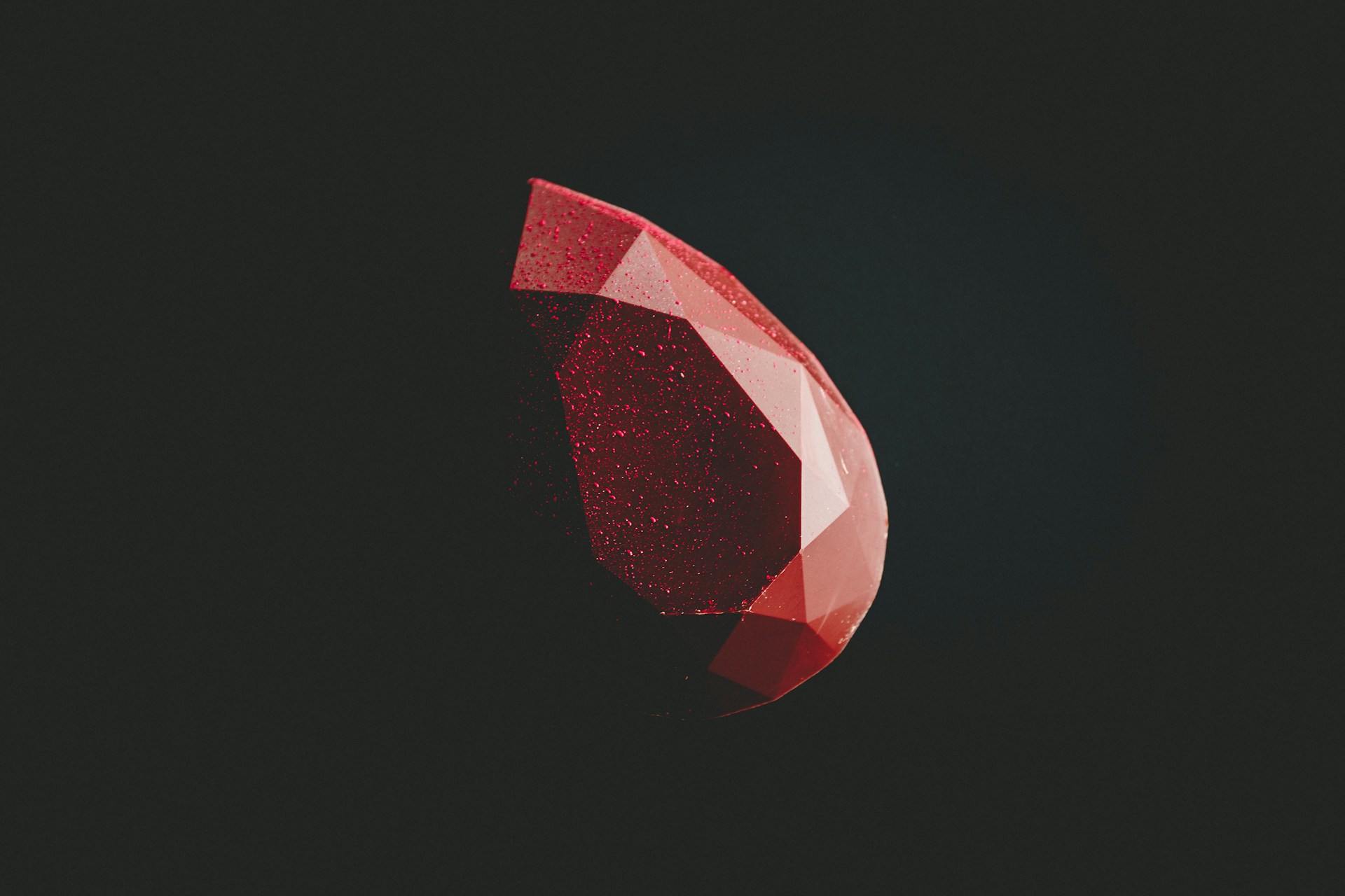 Ruby gemstone Ruby gemstone